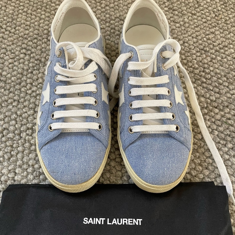 Saint Laurent Denim Sneaker